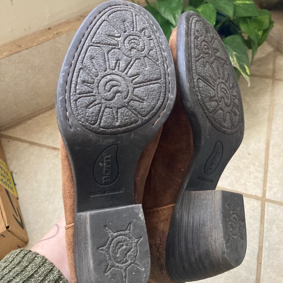 Born Brown Leather Booties - Picture 3 of 3